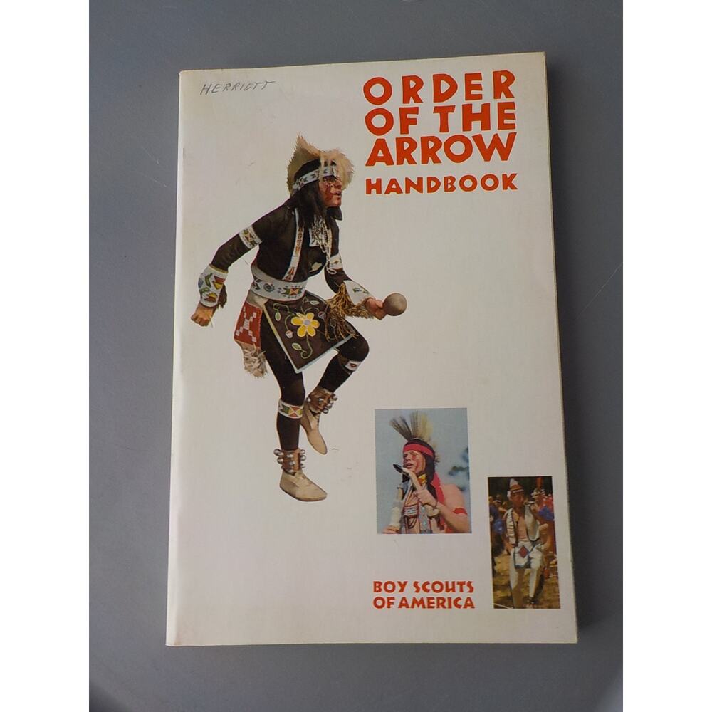 VTG 1975 Order of the Arrow Handbook Boy Scouts of America Foreword E U Goodman